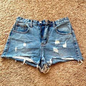 Nasty gal denim shorts